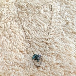 Stone Drop Necklace